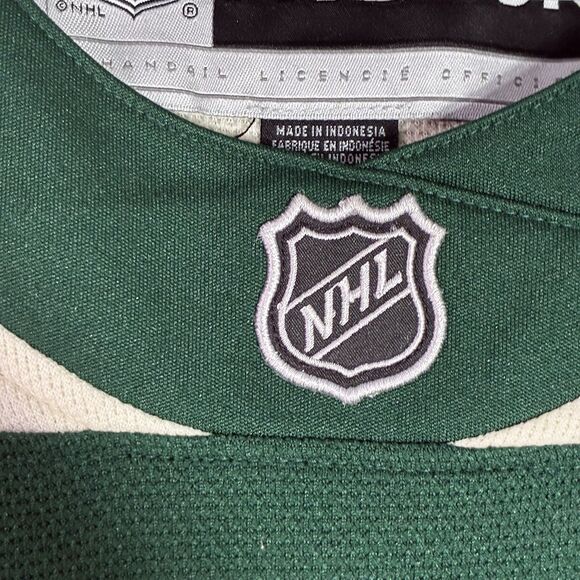Men’s XL NHL Jersey Minnesota Wild Green “State of Hockey” Official Licensed - Picture 3 of 8